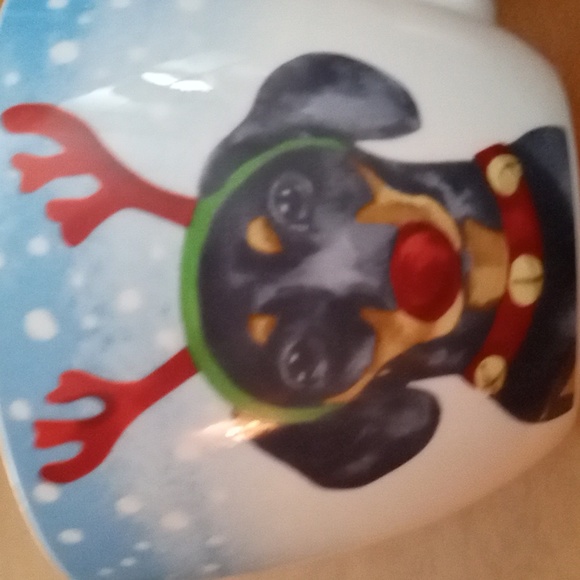 Portobello by Design Reindeer Dog Seasons Greetings Mug - Picture 6 of 6